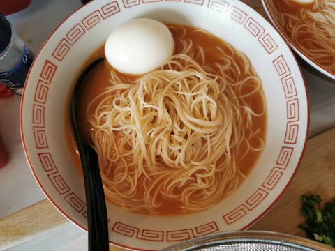 自宅でピリ辛味噌ラーメンスープ